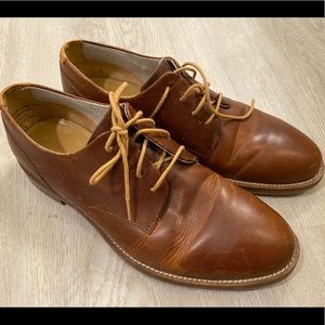 Mens derby shoes brown